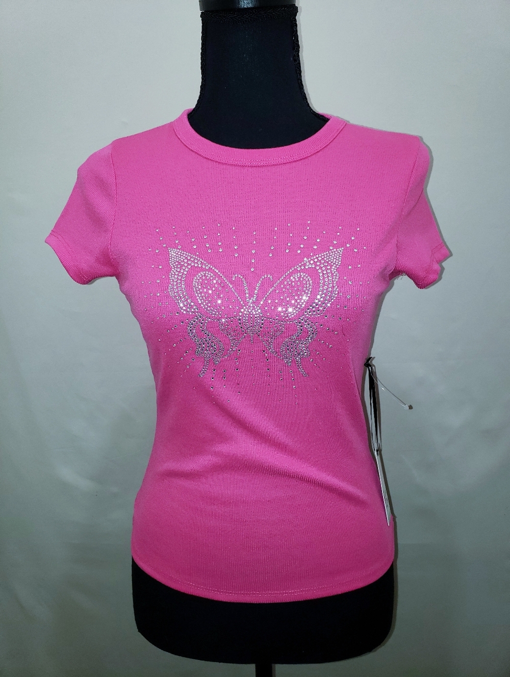 NWT Faded Rose Juniors Shirt